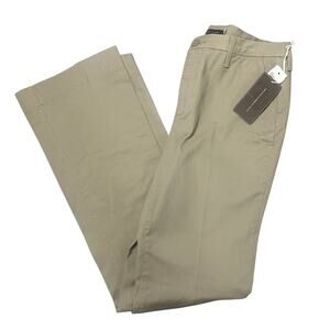 NYDJ Chinos Tan Flare Leg Pants Long Inseam NEW